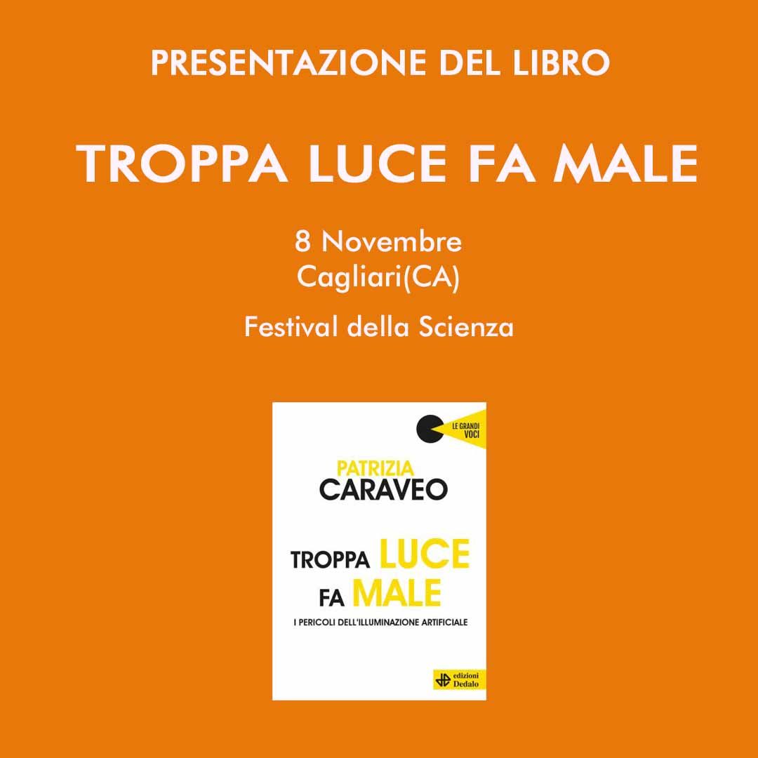 Presentazione del libro Troppa Luce Fa Male a Cagliari