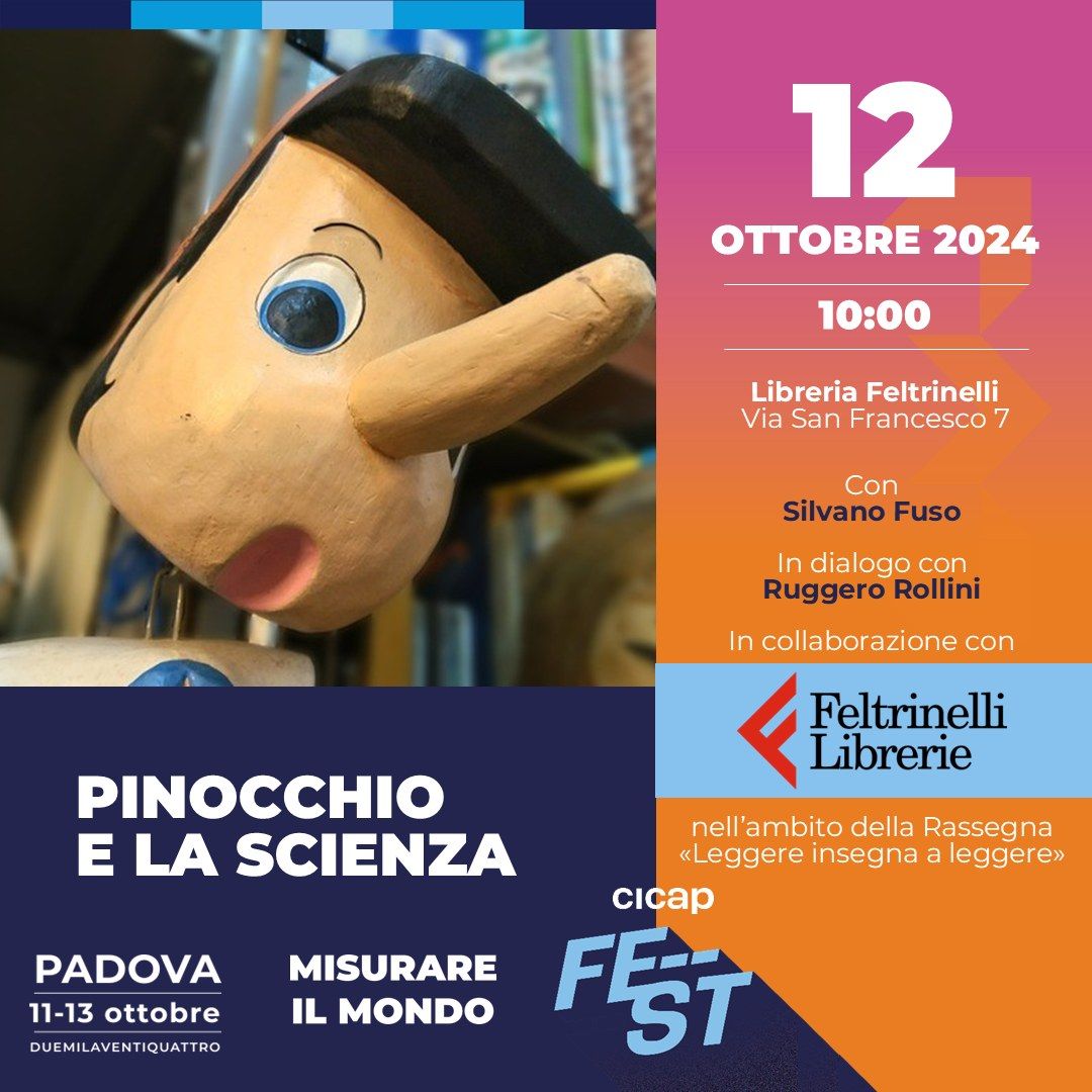 CICAP Fest - Presentazione del libro Pinocchio e la scienza