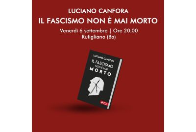 Presentazione del libro "Il fascismo non è mai morto"