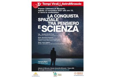 Conferenza "La conquista spaziale tra pensiero e scienza"