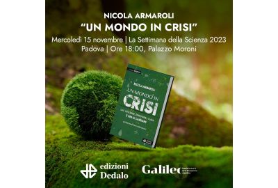 Nicola Armaroli partecipa alla Settimana della Scienza del Premio Galileo