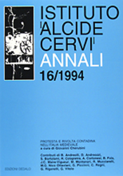 Annali Istituto Cervi 16, 1994