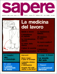 Sapere 779/1975