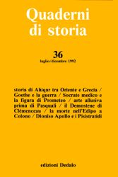 Quaderni di storia 36/1992