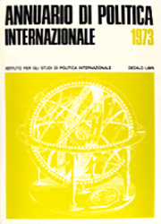 ISPI - Annuario di politica internazionale 1973
