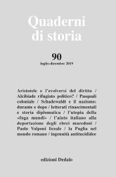 Quaderni di storia 90/2019