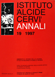 Annali Istituto Cervi 19, 1997