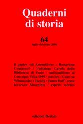 Quaderni di storia 64/2006