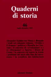 Quaderni di storia 46/1997