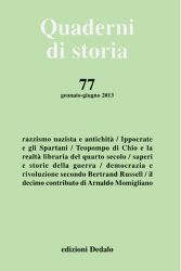 Quaderni di storia 77/2013
