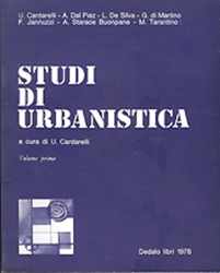 Studi di urbanistica - vol. I
