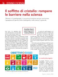 Il soffitto di cristallo: rompere le barriere nella scienza