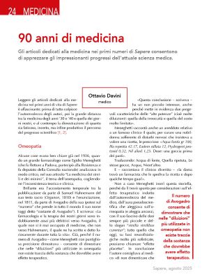 90 anni di medicina