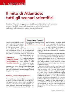 Il mito di Atlantide: tutti gli scenari scientifici