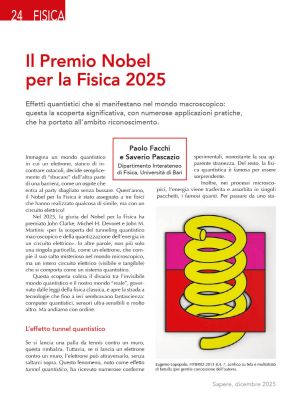 Il Premio Nobel per la Fisica 2025