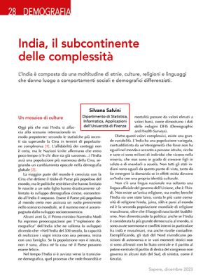 India, il subcontinente delle complessità