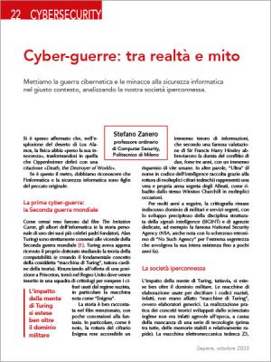 Cyber-guerre: tra realtà e mito
