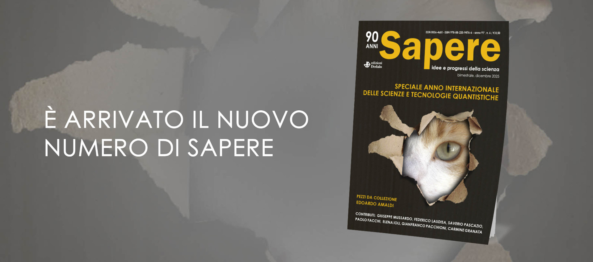 Rivista Sapere 2025